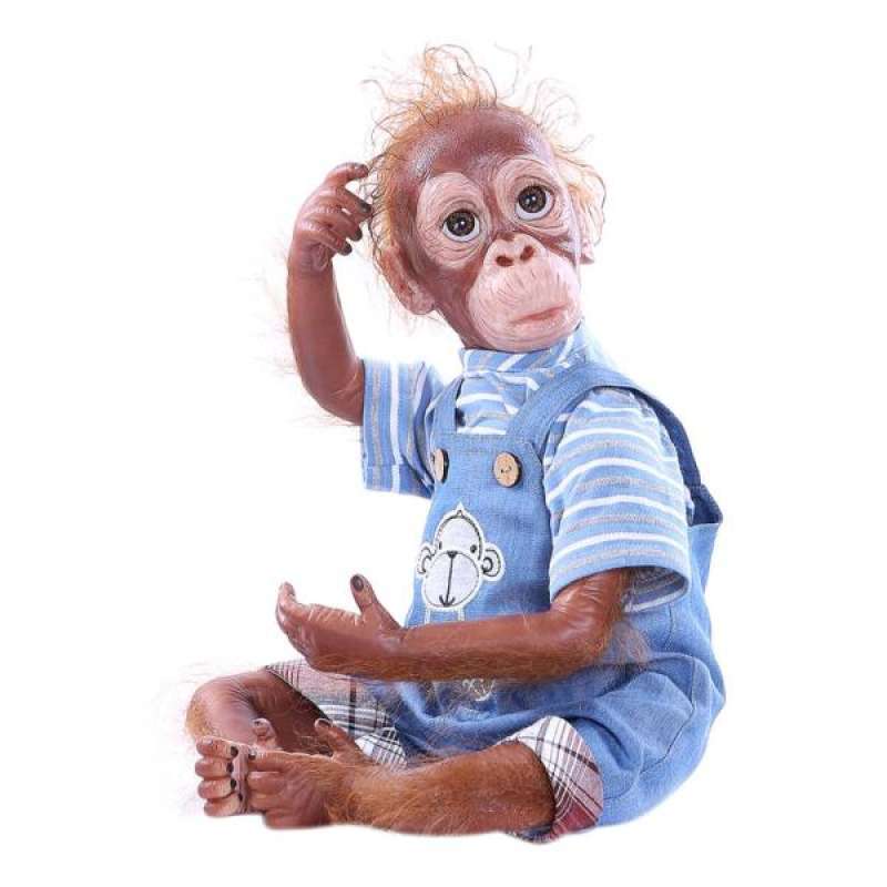 Promo 20inch Baby Monkey Doll Silicone 