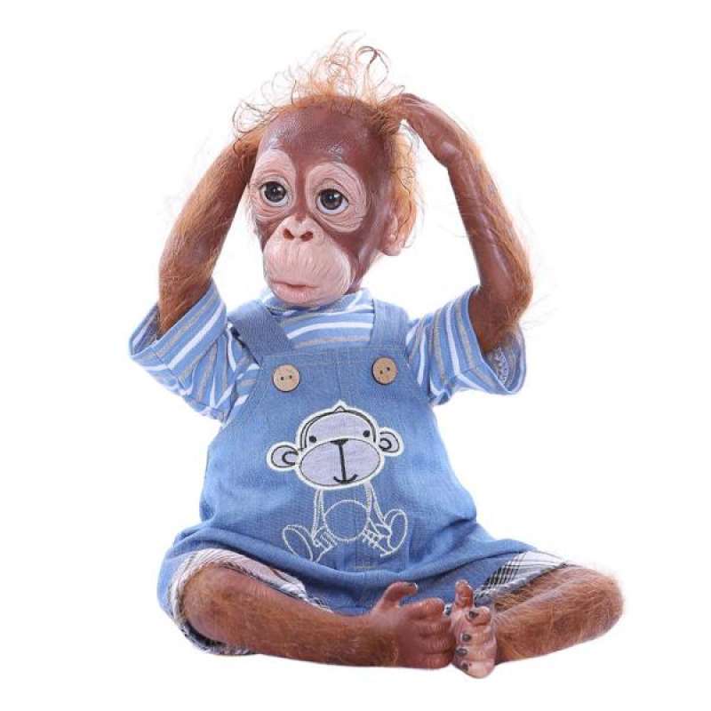 Promo 20inch Baby Monkey Doll Silicone 