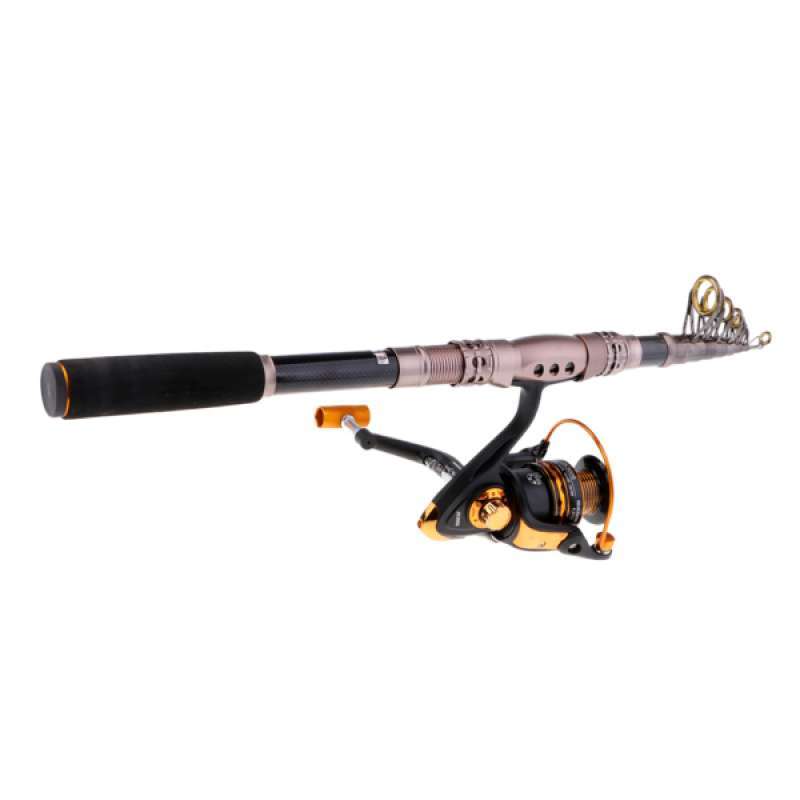 Jual Mini Telescopic Fishing Rod And Reel Combos Fishing Gear For Travel Fishing Terbaru Juli 2021 Blibli