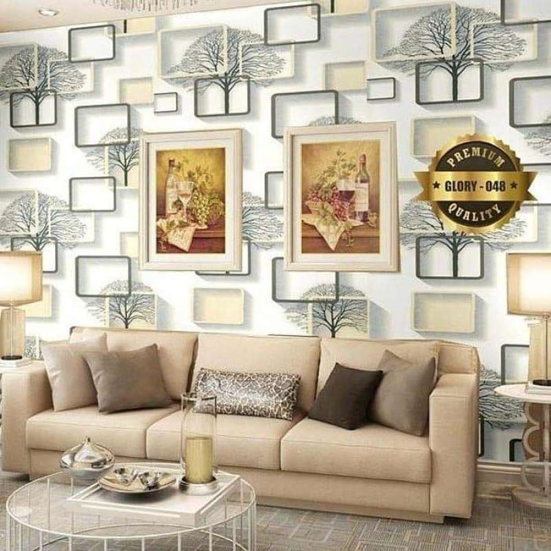 Wallpaper 3d Dinding Ruang Tamu Image Num 35
