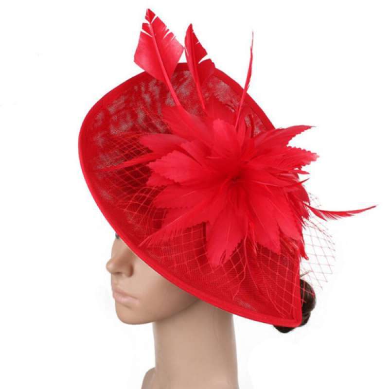 Promo OEM Women Vintage Wedding Ascot 