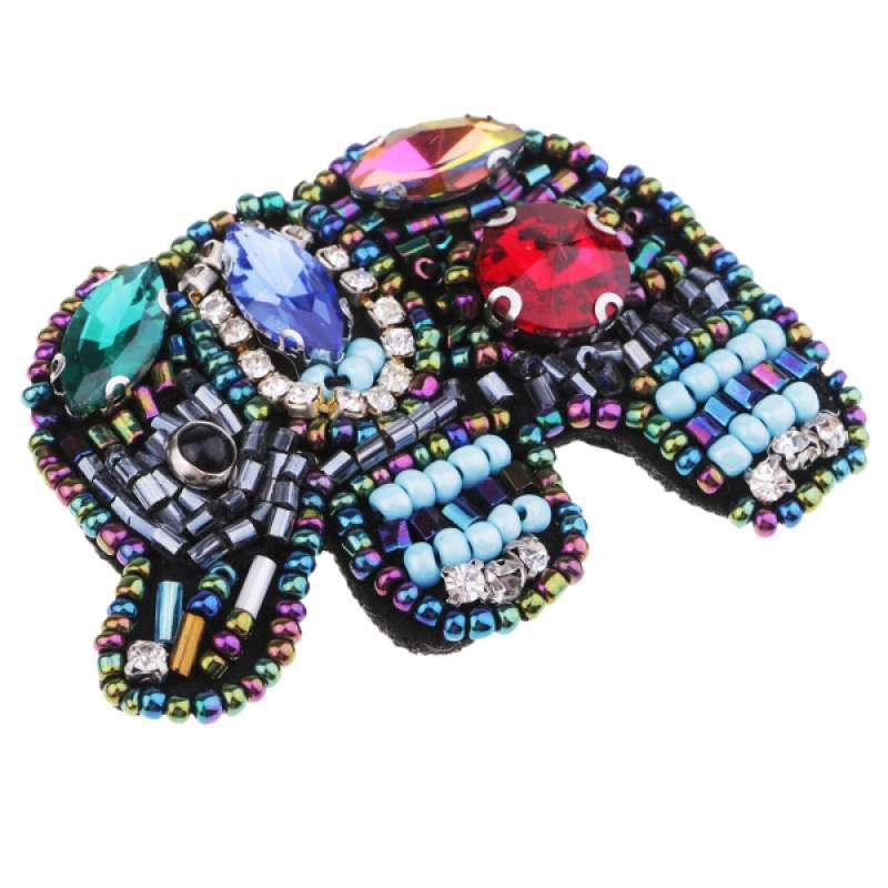 Jual Glass Beaded Rhinestones Elephant 