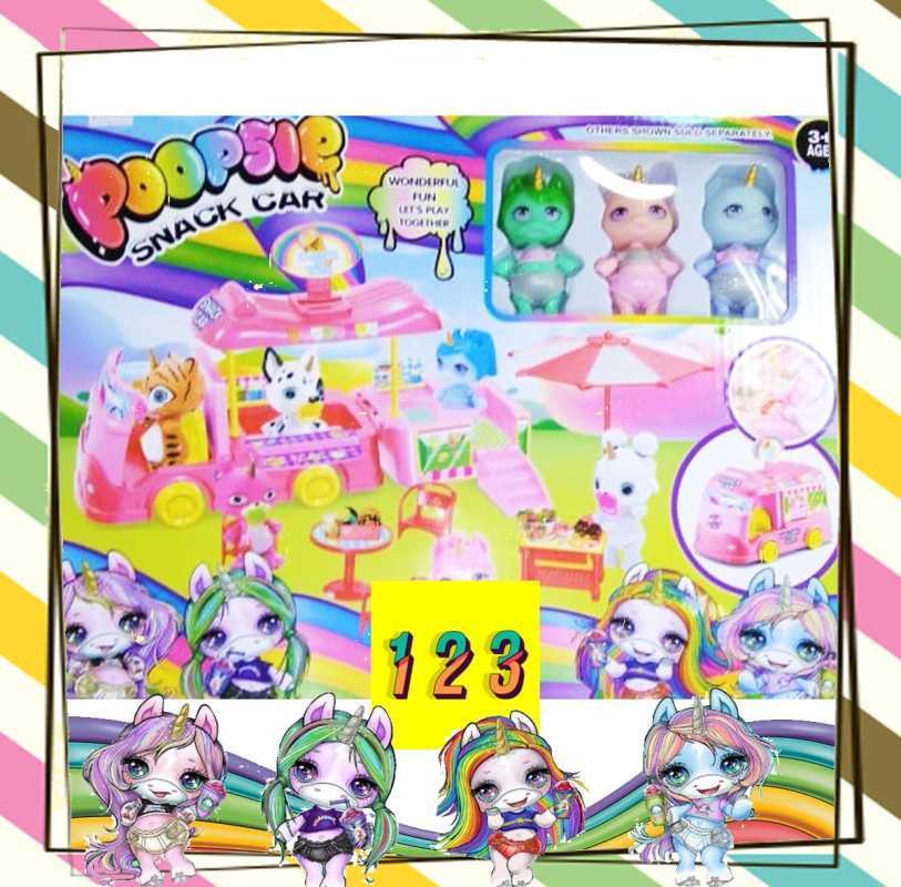 Jual Mainan Anak Poopsie Surprise Unicorn Snack Car Online Maret 2021 Blibli I'm unboxing poopsie surprise unicorn and sharing top tips on how to use poopsie surprise. mainan anak poopsie surprise unicorn snack car