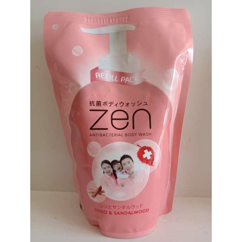 Jual Zen Body Wash Sabun Cair Refill 450ml Online April 2021 Blibli