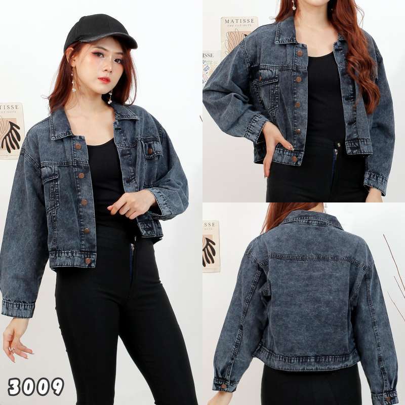 Baju jaket jeans sales