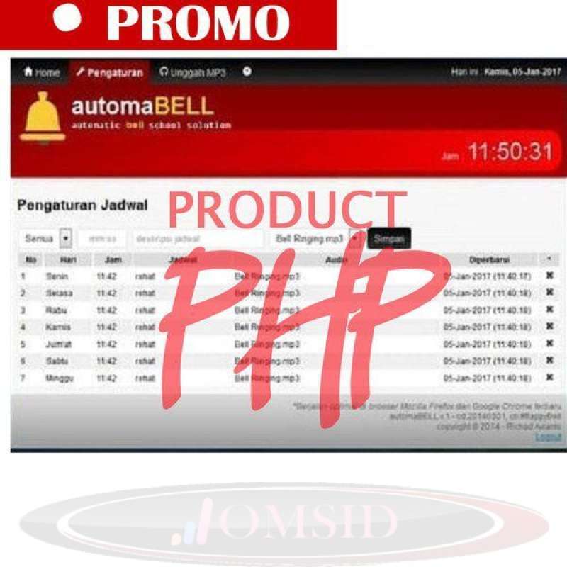 Download Aplikasi Bel Sekolah Background
Dokumen
Doc
Aplikasi Bel Sekolah
