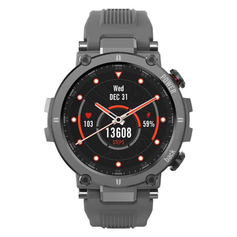 Jual OEM Kospet Raptor Smart Watch Rugged 1.3 Inch Bluetooth 4.0 Waterproof  Dustproof Anti-collision Silicon Strap di Seller ExtremeDeals - | Blibli