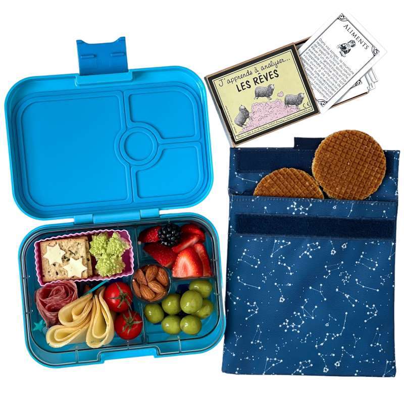 Yumbox Panino 4 compartments - Luna Aqua Zodiac