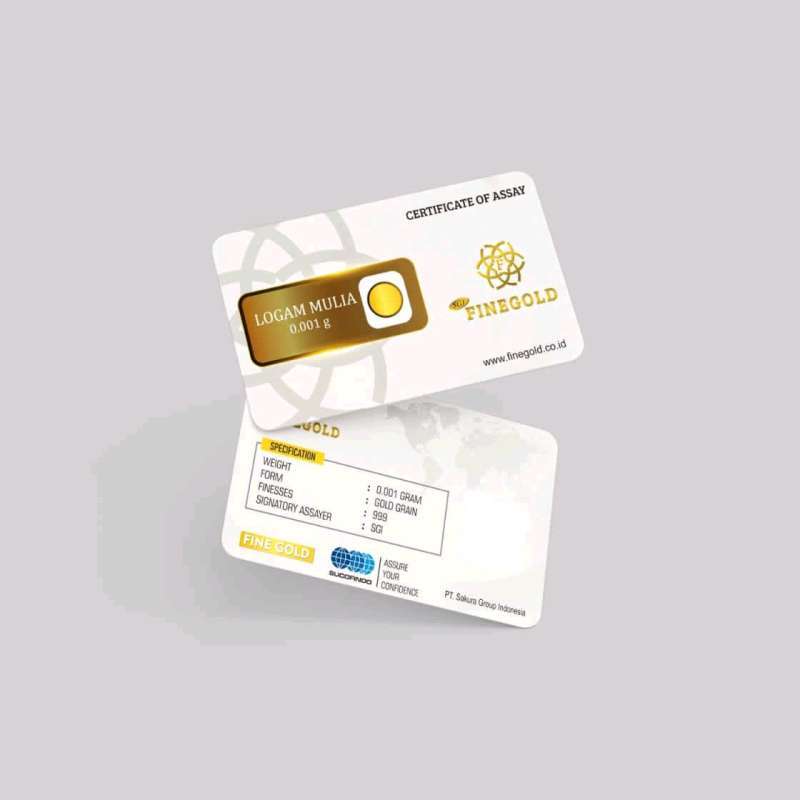 Jual Logam Mulia Fine Gold 0 001 Gram Di Seller Minigram 24 Rita Jln Samiaji No 9 Rt 01 Rw 10.kel Pasirwangi.kec.ujungberung.kota Bandung Depan Tk Bina Pemula Nur Asiah Kota Bandung Blibli