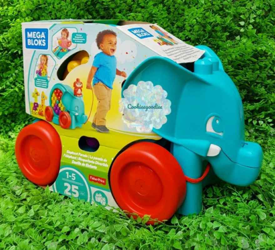 mega bloks elephant parade purple