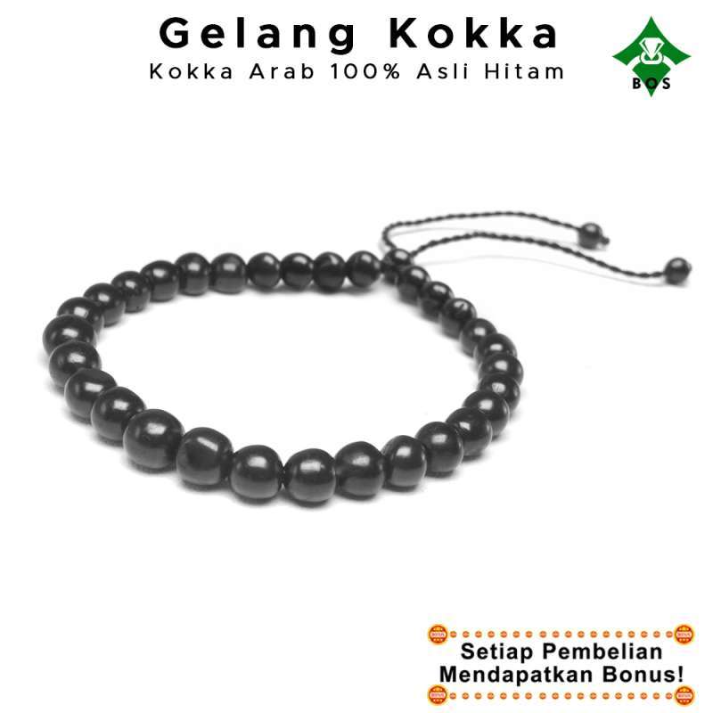 Jual Bos Gelang Pria Wanita Hitam Kecil Kokka Keren Asli Arab Kokah Kaokah Terbaru 2020 Murah Mei 2021 Blibli