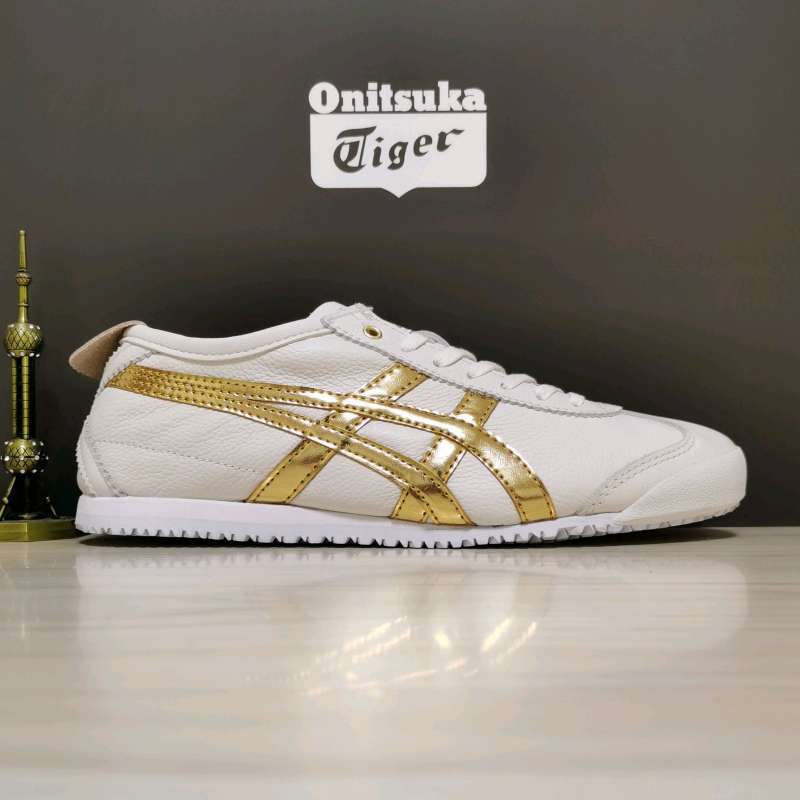 Onitsuka tiger white gold clearance