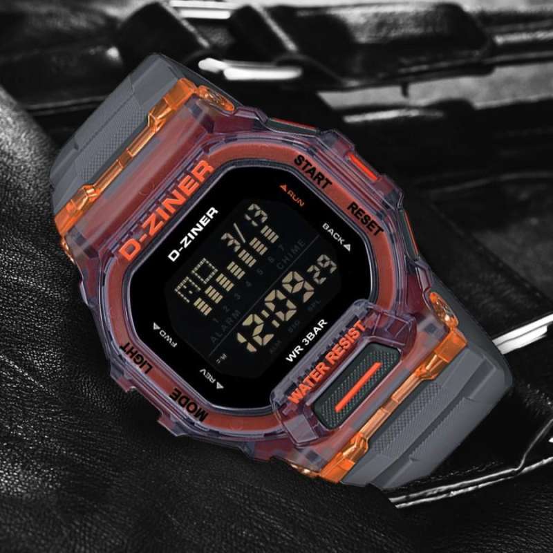 JAM TANGAN PRIA DZINER 8312 D ZINER 8312 ORIGINAL ANTI AIR