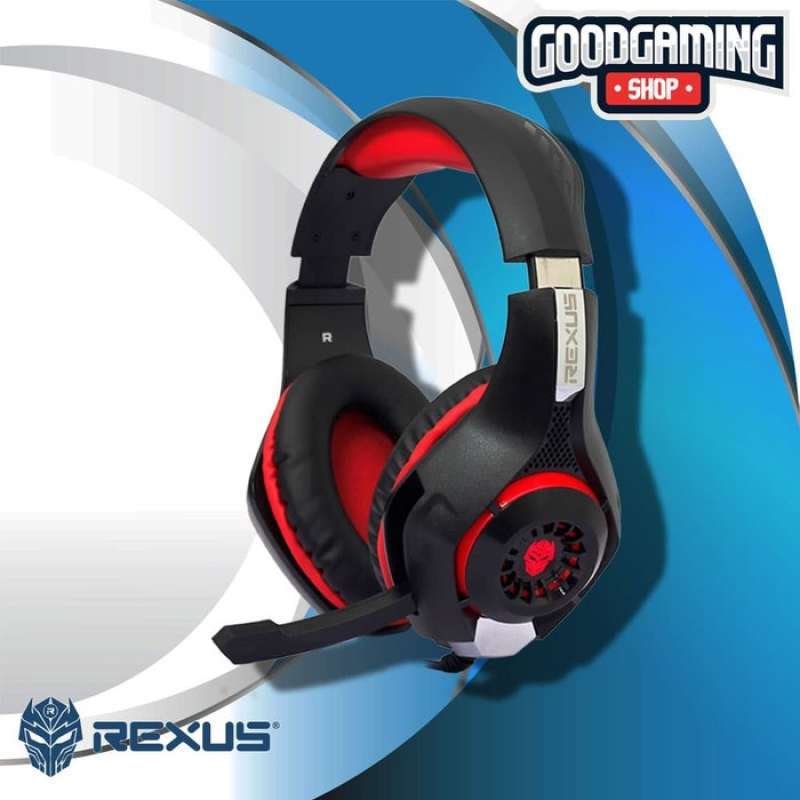 Promo REXUS VONIX F55 GAMING HEADSET MERAH XIONSTORE Merah