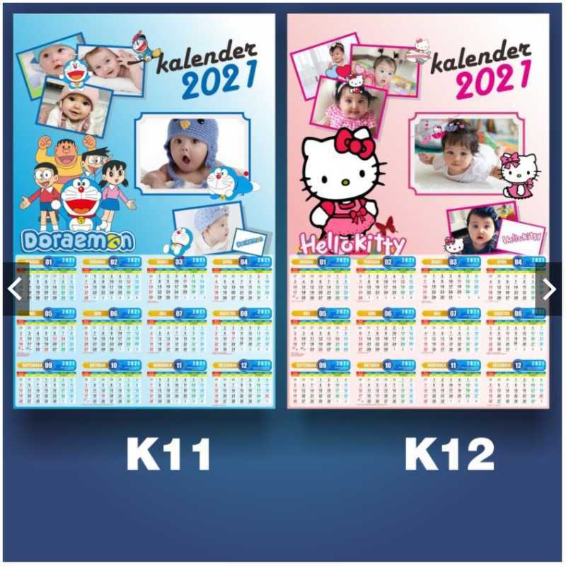 Jual Kalender Dinding Custom 1 Lembar Online Januari 2021 Blibli Jual boneka doraemon januari 2021. kalender dinding custom 1 lembar