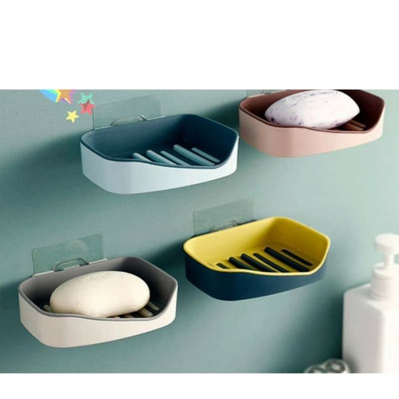 Jual Tempat Sabun Kotak Sabun Minimalis Double Layer Soap Holder Box Terbaru Juli 2021 Blibli