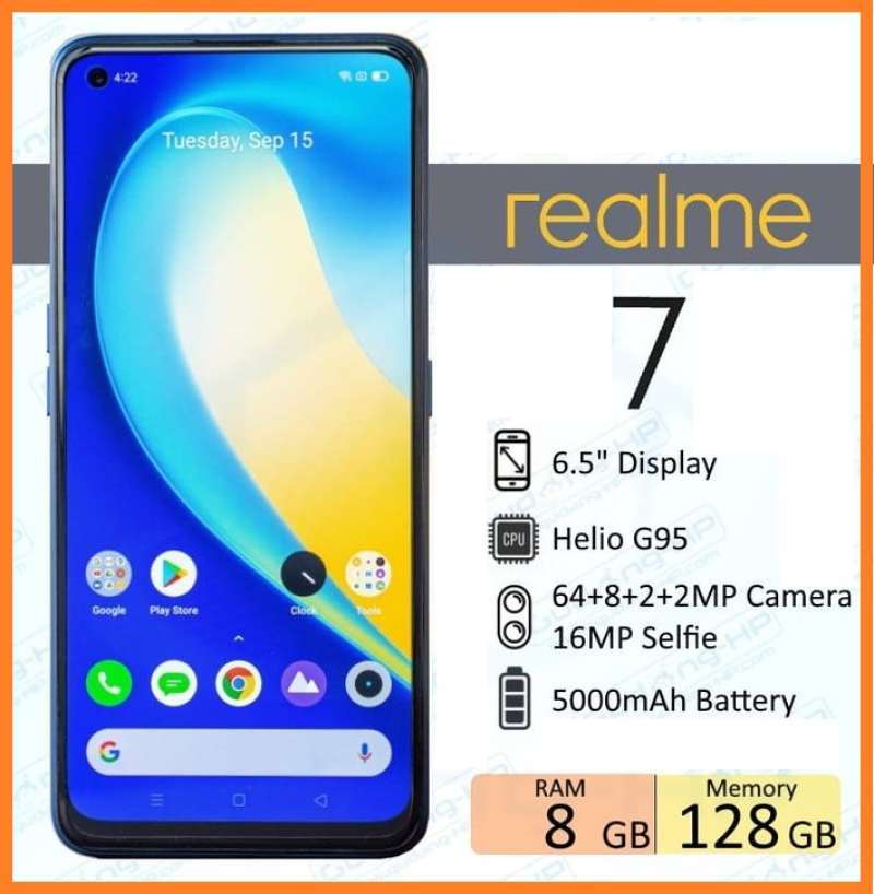 Jual Best Seller Realme 7 8 128 Gb Garansi Resmi Hp Realme Original Online November 2020 Blibli