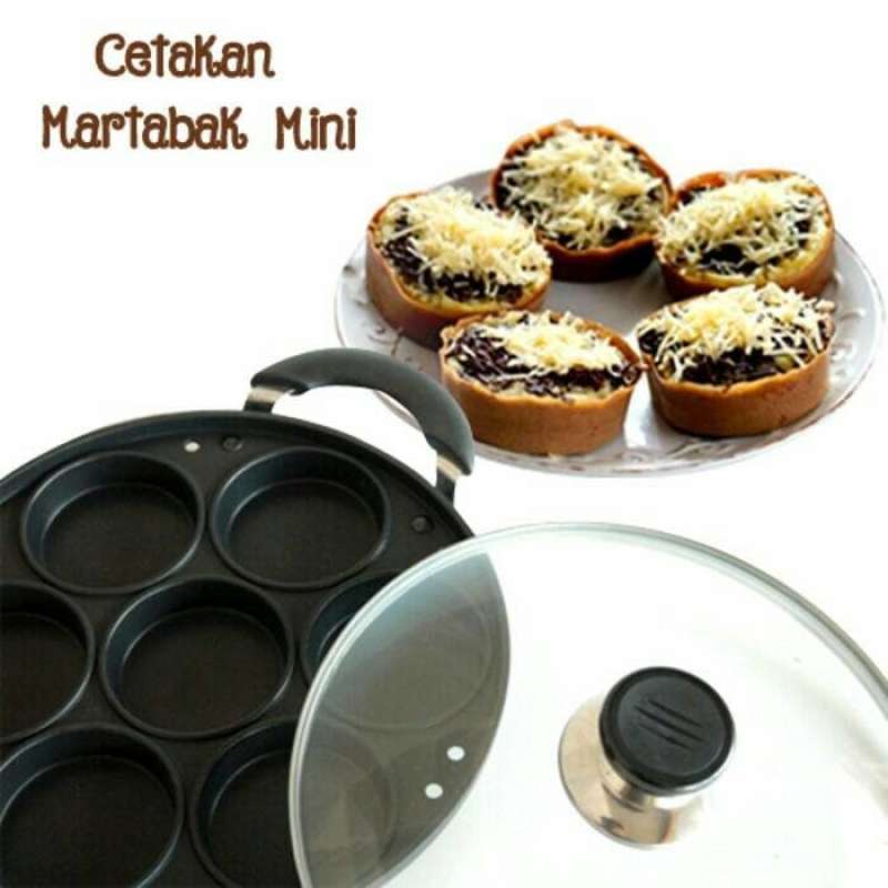 Cetakan Kue 7 Lubang Datar Snack Maker Lumpur Martabak Mini Cubit Terbaru Juli 2021 Harga Murah Kualitas Terjamin Blibli