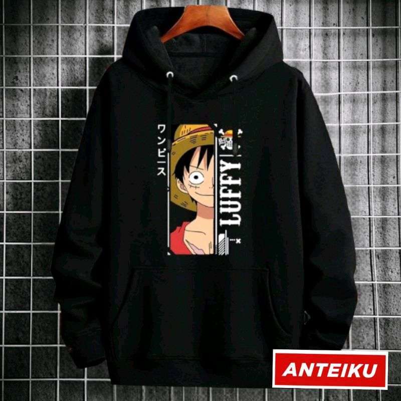 Jual Promo Sale Sweater Hoodie Anime One Piece Monkey D Luffy