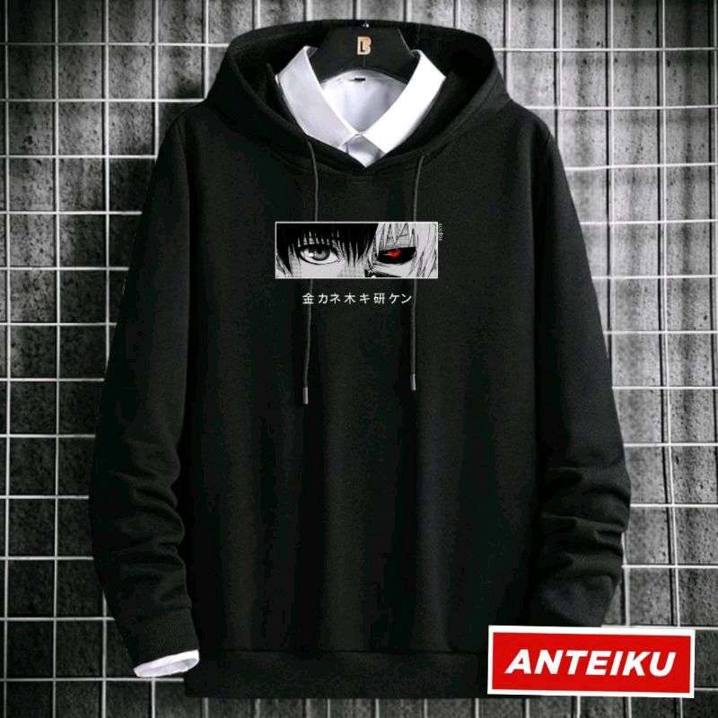 Jaket hoodie sale tokyo ghoul
