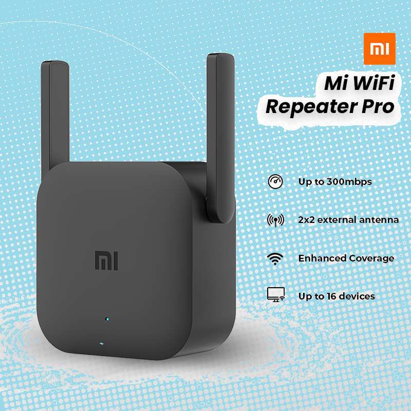 Jual Xiaomi Wifi Extender Pro Repeater Amplifier 300mbps With 2 Antenna Repeater Usb Wireless Original 100 Online Desember 2020 Blibli