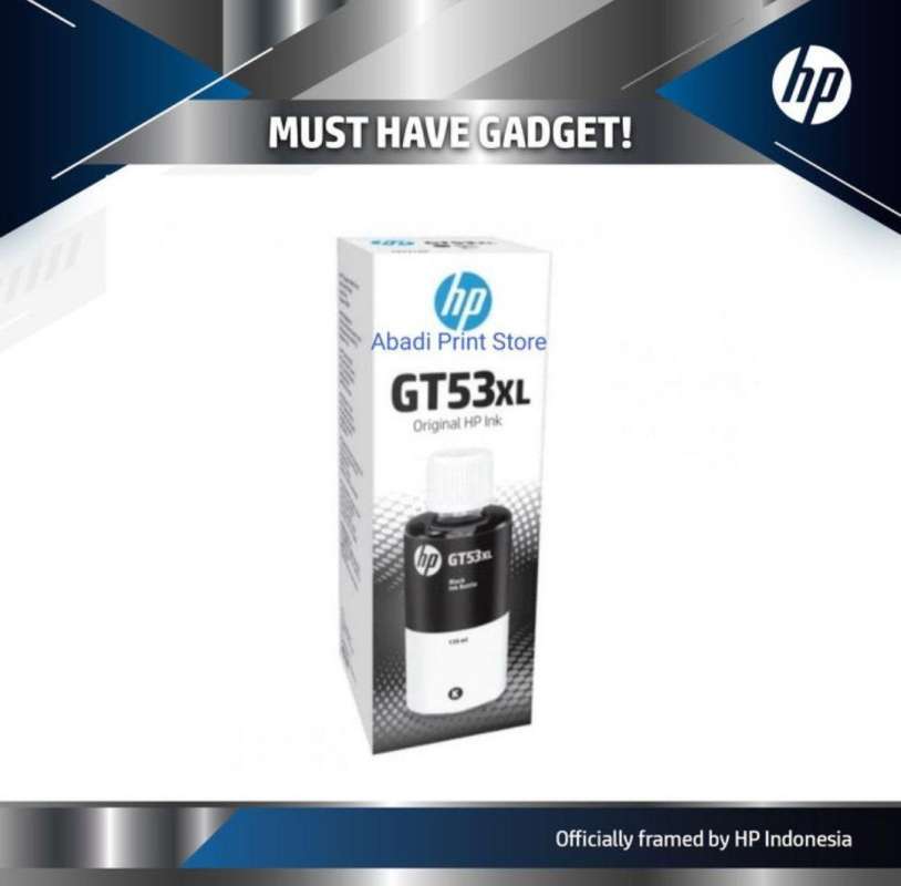 Jual Tinta HP GT53 Black XL di Seller Abadiprintstore - Kota Medan,  Sumatera Utara | Blibli