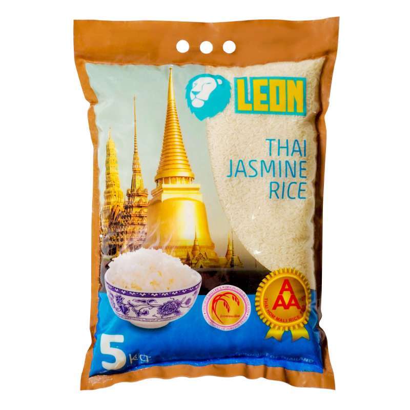 Jual Beras Leon Thailand Jasmine 5kg Murah Mei 2021 