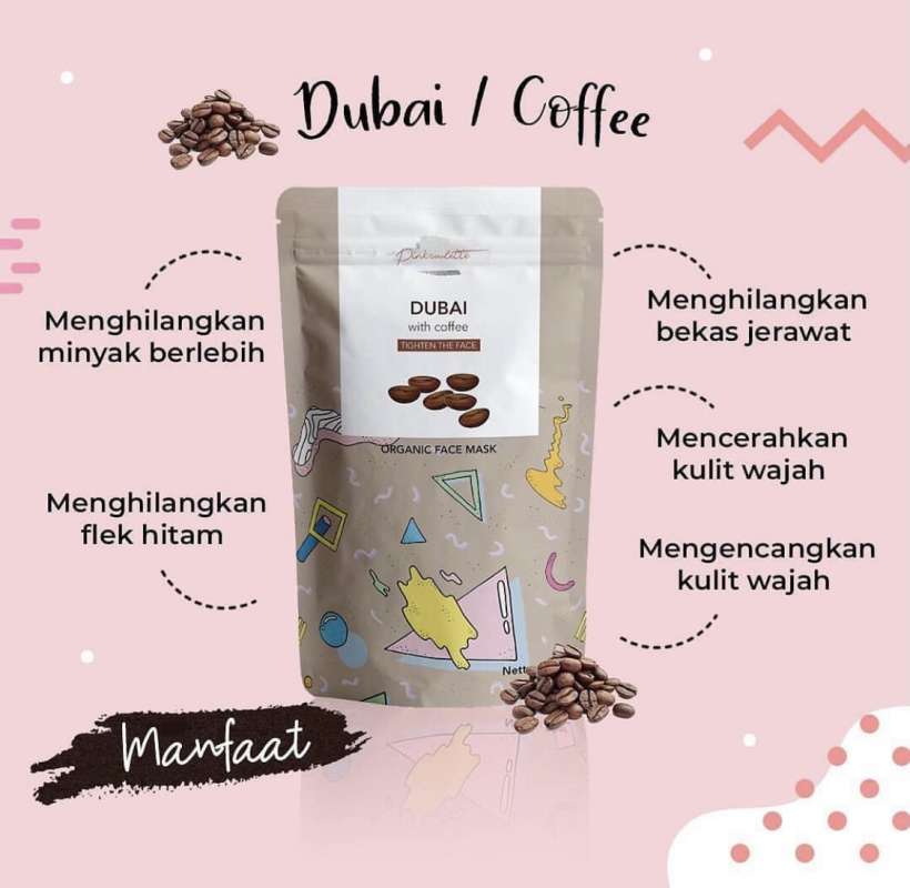 Promo PINKROULETTE Dubai Masker Wajah Diskon 23% di Seller ...