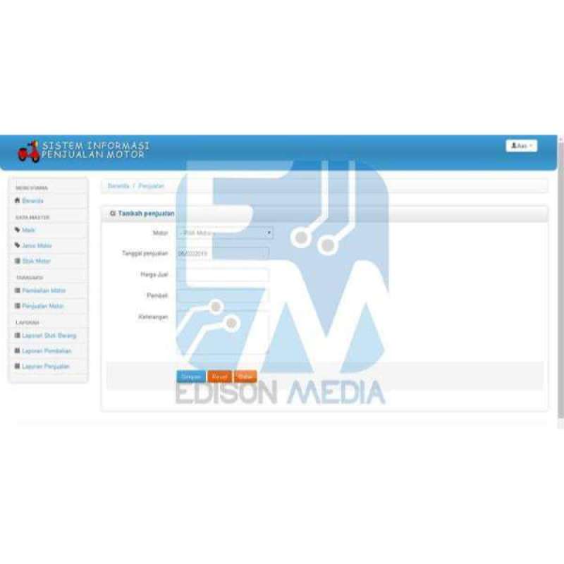 sistem informasi penjualan sepeda motor berbasis web sistem informasi penjualan sepeda motor berbasis web