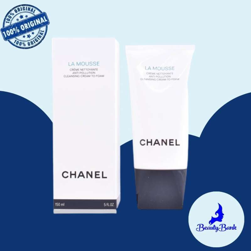 Jual CHANEL LA MOUSSE ANTI-POLLUTION CLEANSING CREAM-TO-FOAM 5OZ