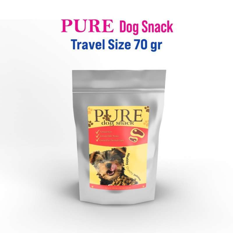 Jual Pure Dog Snack 70gr Cemilan Anjing Online Desember 2020 Blibli