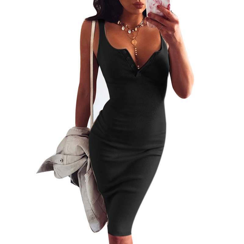 Promo Bluelans Sexy Women Solid Color 
