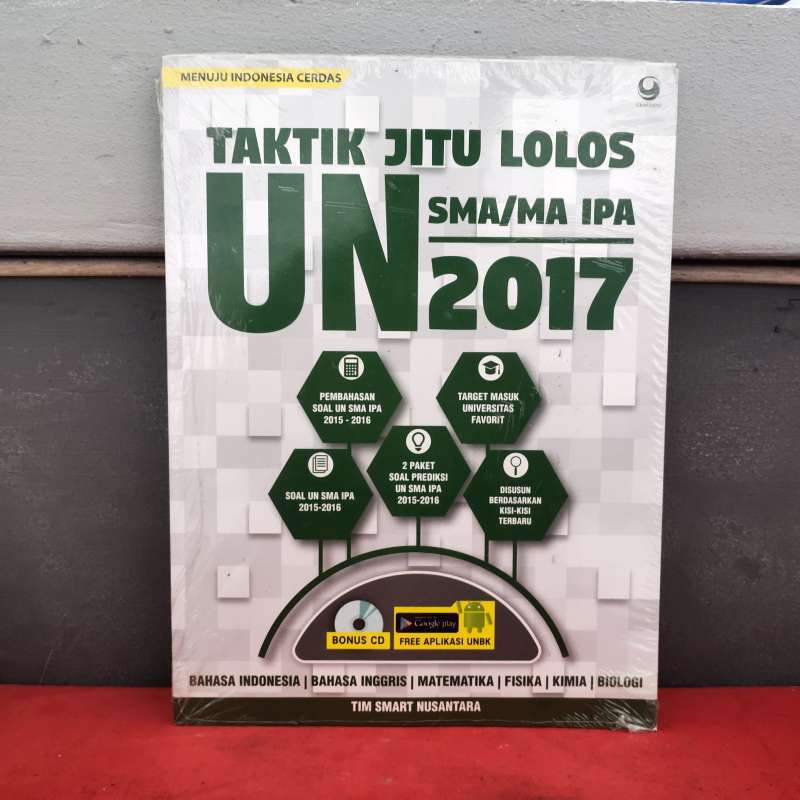 Jual Buku Obral Super Murah Buku Taktik Jitu Lolos Un Sma Ma Ipa 2017 Online Mei 2021 Blibli