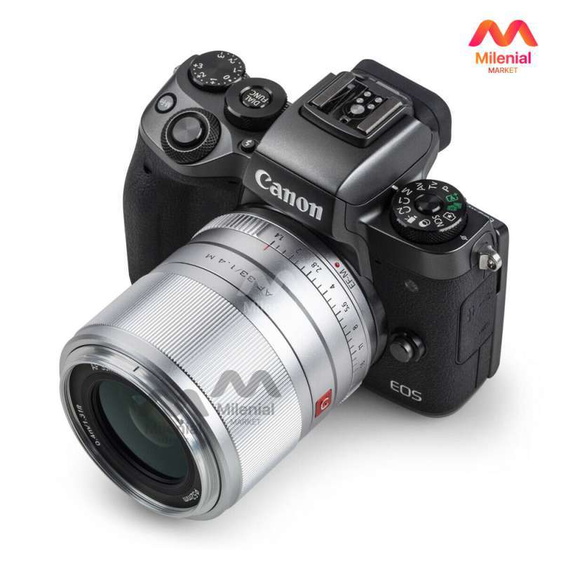 lensa viltrox af 33mm f1 4 stm af aps c for canon eos m