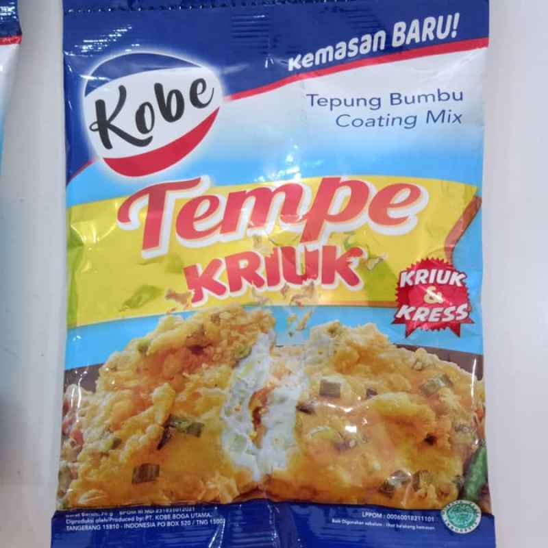 Kobe Tepung Bumbu Tempe Kriuk 210 G Terbaru Agustus 2021 Harga Murah Kualitas Terjamin Blibli