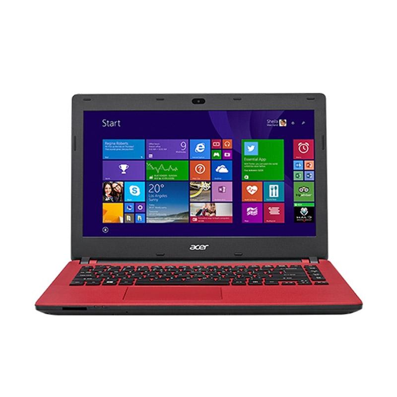 Acer ES1-432-C8AR Notebook - Red [DC N3350/4GB/500GB/Intel HD/14 Inch/Win10]