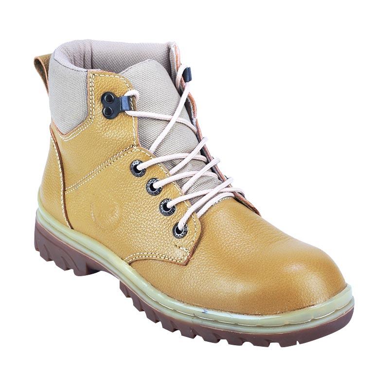 Catenzo Moses Sepatu Safety Boots - Cream