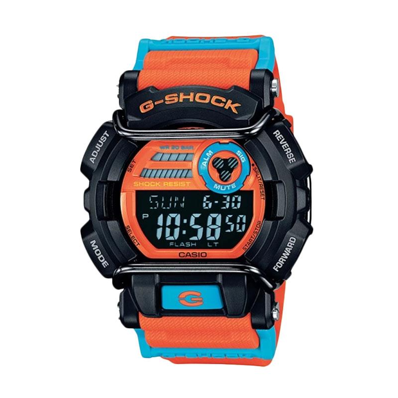 Casio G-Shock Men Resin Strap Watch GD-400DN-4 - Orange