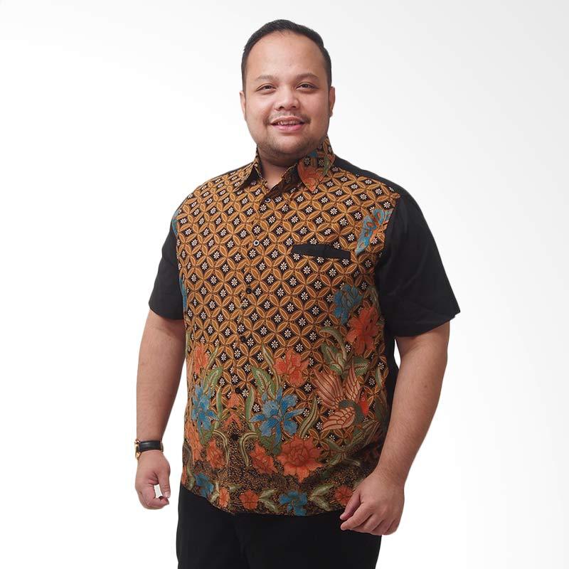 WGB Batik Big Kawung Bunga Melati Kemeja Batik