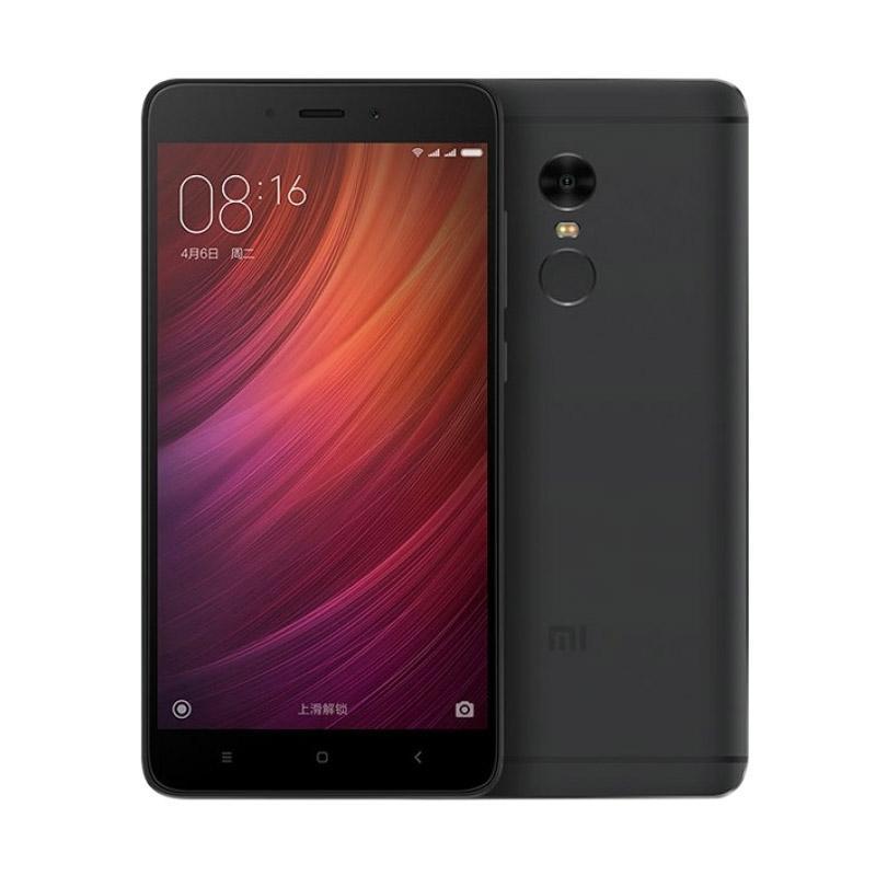 Xiaomi Redmi Note 4 Pro Smartphone - Black [64 GB/ 4 GB/ Snapdragon/ Hitam]