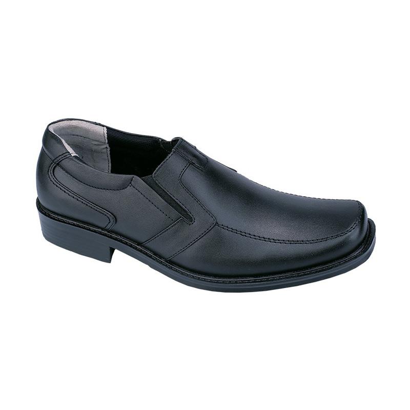 Syaqinah 210 Kulit Sepatu Formal Pria - Hitam