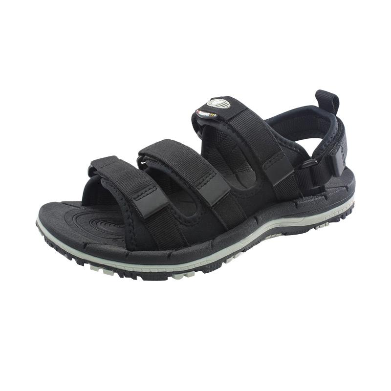 GP G7656M-10 Gold Pigeon Tissage Sandal Gunung Pria - Black