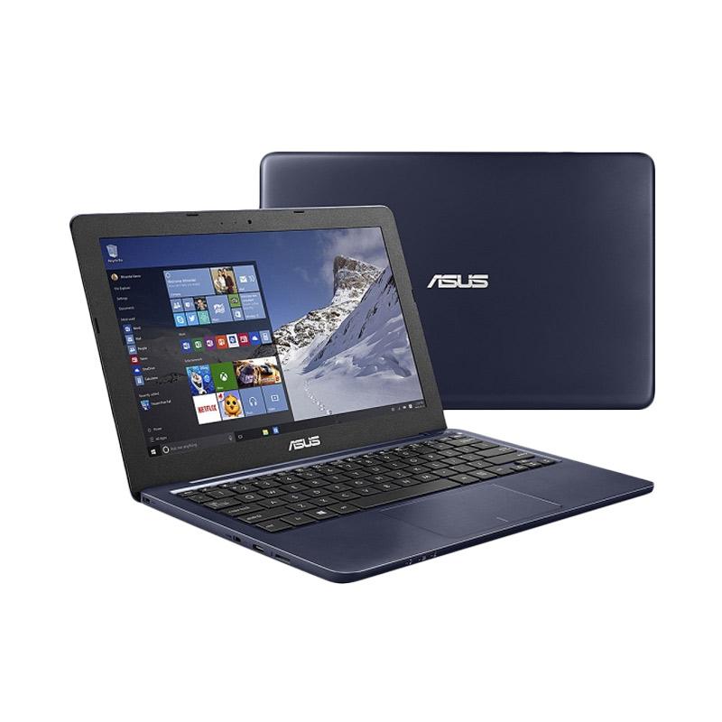 Asus E202SA Proc N3060 New Notebook - Dark Blue [500 GB/ DDR3 2 GB]