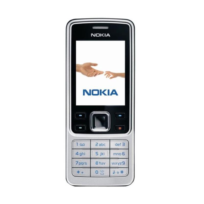 Nokia 6300 Handphone - Silver Black [Refurbished Grade A]