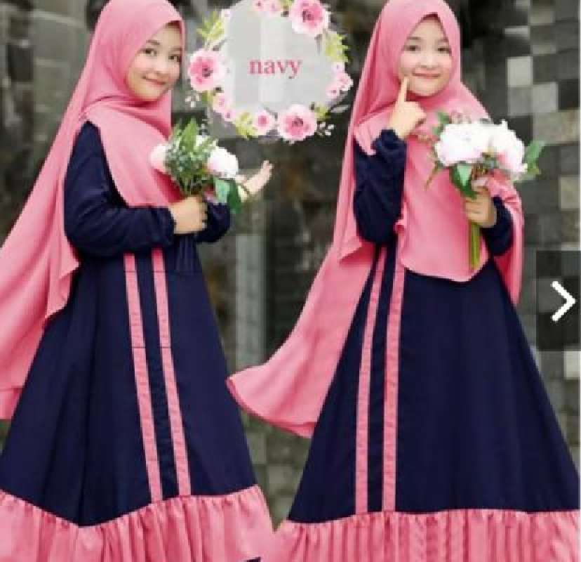Jual Gamis Anak Romera Kids Syari 7 11 Thn Bonus Jilbab Baju Muslim Murah Mei 2021 Blibli