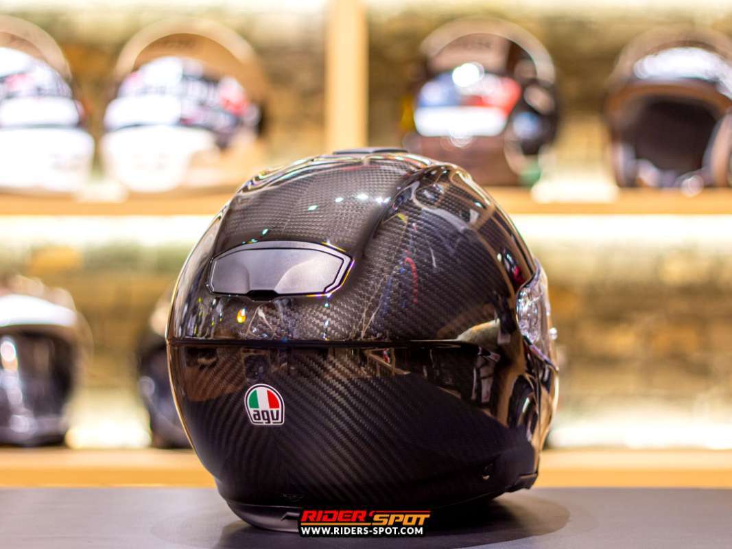 Jual Helm Motor Agv Sport Modular Carbon Glossy Italy Hitam Xl