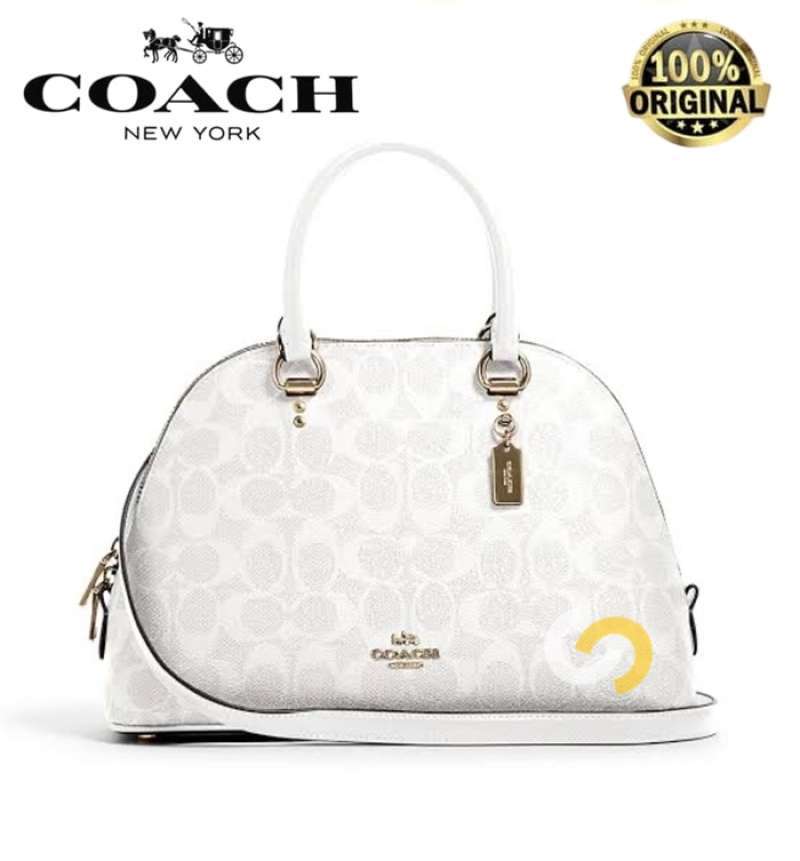 Katy satchel sales in signature canvas