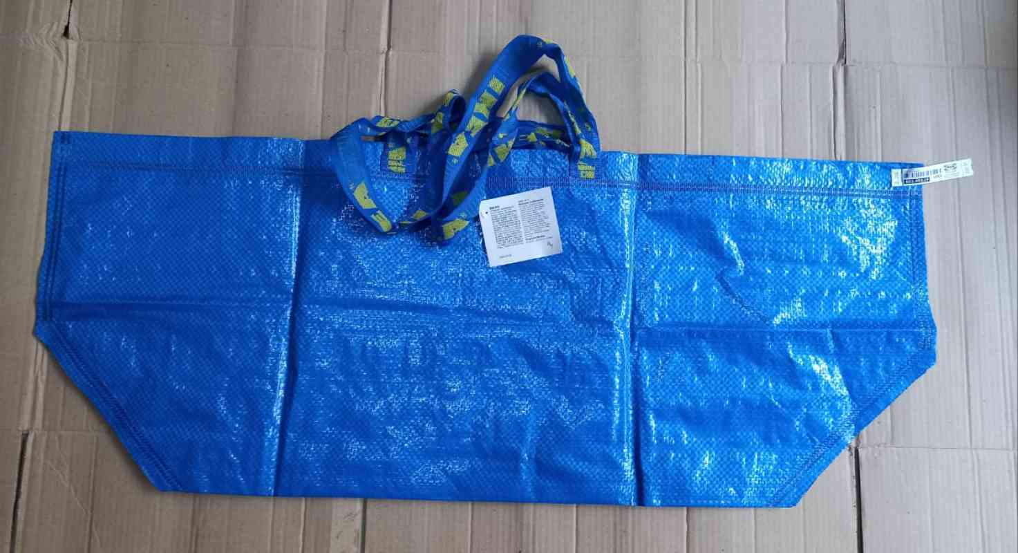 Jual Ikea Frakta Large 71L Tas Ikea Besar Tas Serbaguna Ikea 71L