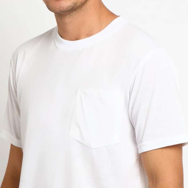 Promo POCKET Kaos Polos Saku Pocket 