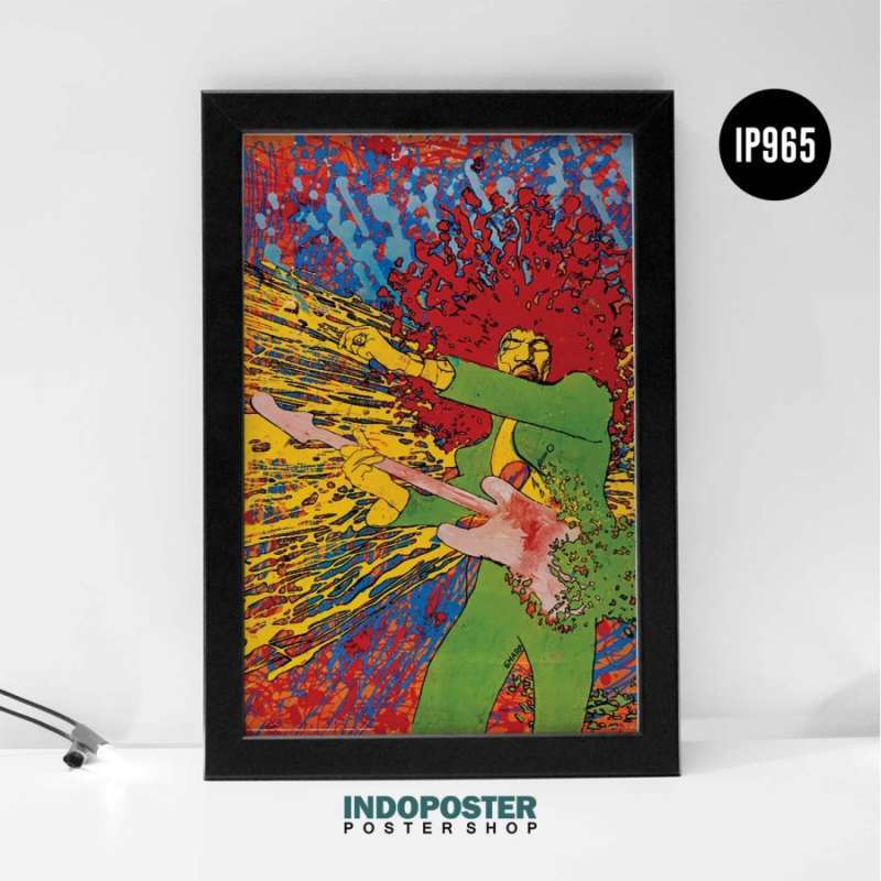jimi hendrix explosion poster